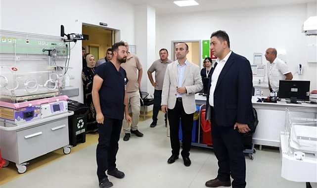 Viranşehir Devlet Hastanesi’nde yenidoğan yoğun bakım ünitesi kapasitesi artırıldı