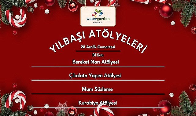 Watergarden İstanbul'da Yılbaşının Büyüsü Sizi Bekliyor!