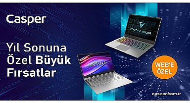 Yıl Sonuna Özel Büyük Fırsatlar Casper'da!
