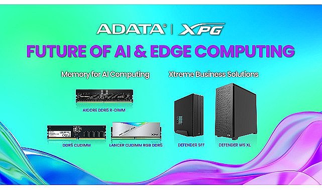 ADATA CES 2025'te AI Dönemi Üzerine Yeni Bir Perspektif Ortaya Koyuyor