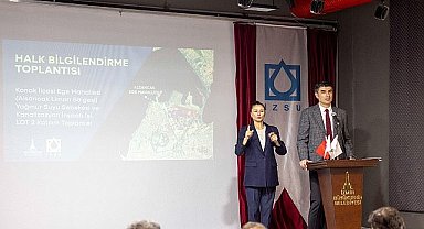Alsancak'ın altyapısını güçlendirecek proje yurttaşlara tanıtıldı
