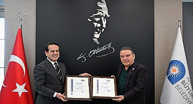 Antalya Büyükşehir Belediyesi'ne ISO 50001 belgesi teslim edildi