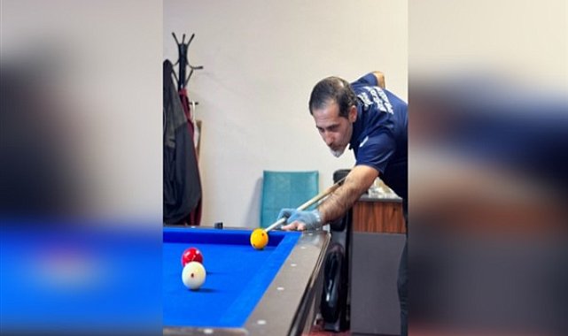 Baha Alptekin, Düzce’nin bilardo şampiyonu oldu
