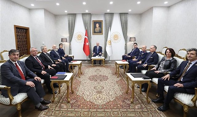 Bakan Güler, TEMAD Yönetim Kurulu Üyelerini kabul etti