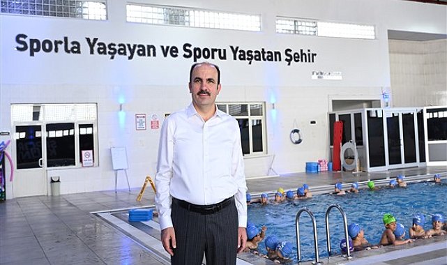 Başkan Altay: Konya'da 3. sınıfı bitiren tüm çocuklara yüzme öğretmeyi hedefliyoruz
