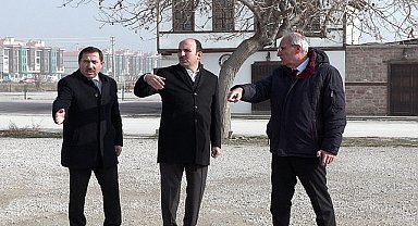 Başkan Altay ve Başkan Kılca Konya'nın Kalbinde Yükselen Tarihi Projeyi İnceledi