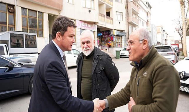 Başkan Aydın, Atıcılar Mahallesi’ni ziyaret etti