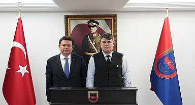 Başkan Aydın'dan Tuğgeneral Tataroğlu'na hayırlı olsun ziyareti
