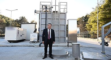 Başkan Böcek Akseki Güçlüköy Paket Atıksu Arıtma Tesisi'ni gezdi