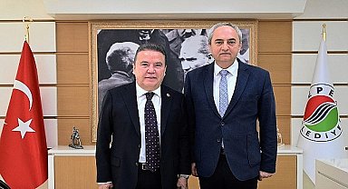 Başkan Böcek'ten Kepez'e ziyaret
