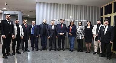 Başkan çerçioğlu'na aydın gazeteciler cemiyeti'nden ziyaret
