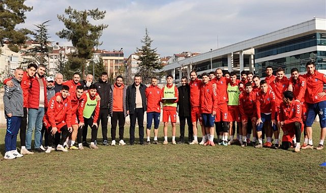 Başkan Çetinkaya’dan Karabük İdmanyurdu’na ziyaret