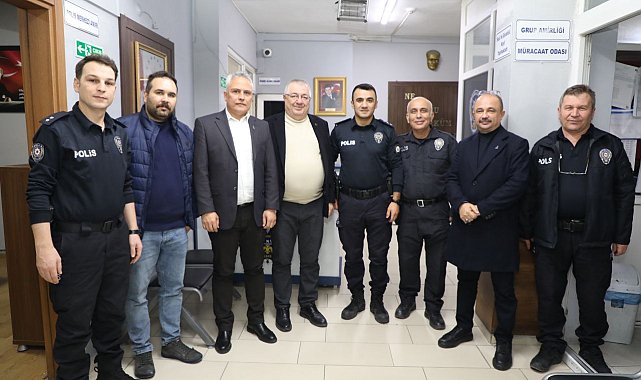 Başkan Ertaş yeni yılı vatandaşlarla birlikte karşıladı