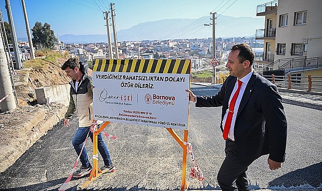 Başkan Eşki'den ulaşıma estetik dokunuş