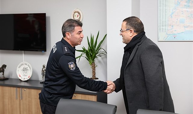 Başkan Gökçe, yılbaşında görev yapan çalışanları ziyaret etti