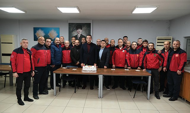 Başkan Köse, yeni yılı belediye personelleriyle karşıladı