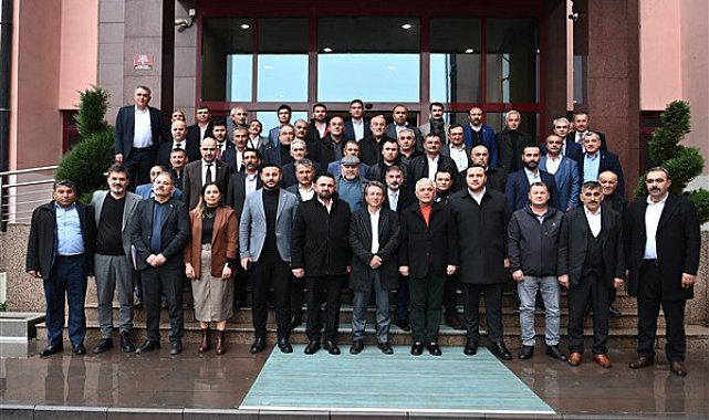 Başkan Şahin’e Çorum Alaca’nın köy muhtarlarından ziyaret