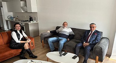 Başkan Topaloğlu'ndan gazetecilere tebrik ziyareti
