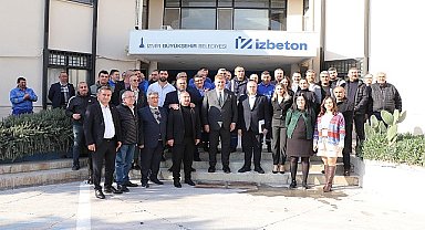 Başkan Tugay İZBETON işçileriyle buluştu 2025'in yol haritası çizildi