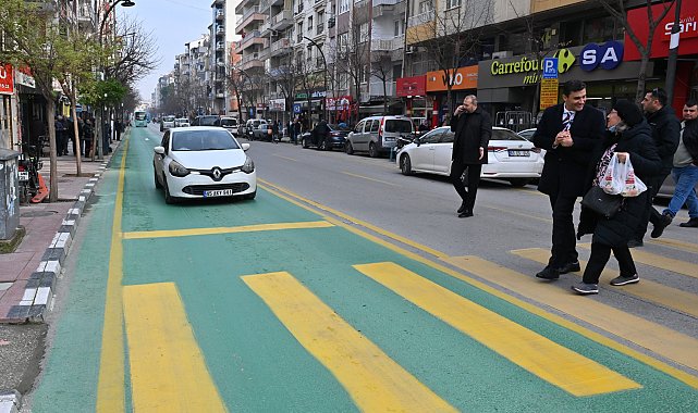 Başkan Zeyrek, yeşil yol uygulamasını inceledi