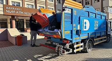 Bayraklı'dan geri dönüşüme 1 yılda 650 ton atık