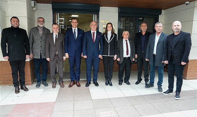 Belediye başkanlarından Kooperatif Başkanı Bulgay’a ziyaret
