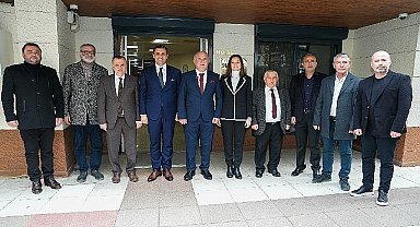 Belediye Başkanlarından Kooperatif Başkanı'na Ziyaret