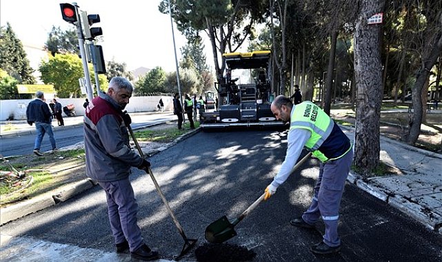 Bornova Belediyesi, Ordinaryus Prof. Muhiddin Erel Caddesi’ni yeniliyor