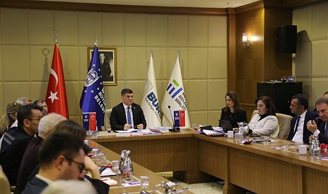 Bursa Büyükşehir Belediyesi'nde 2024 yılı değerlendirme toplantısı geeçekleştirildi