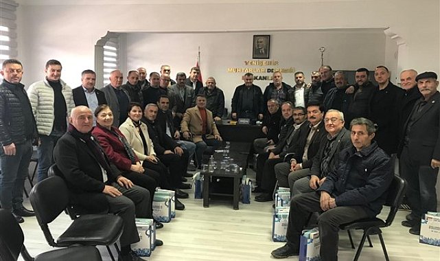 Bursa Büyükşehir’den muhtarlara yeni yıl hediyesi