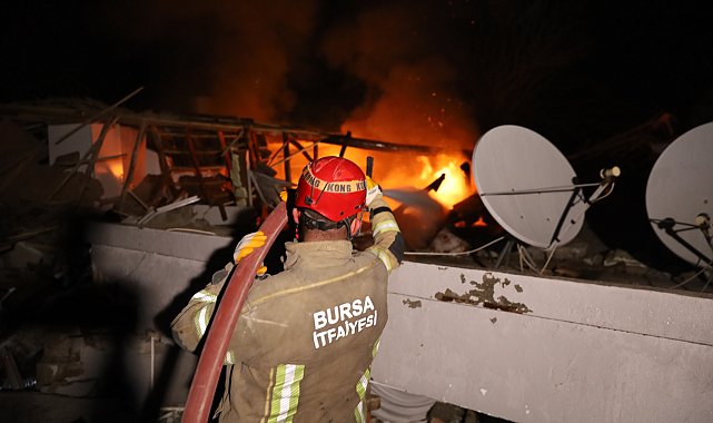 Bursa İtfaiyesi’nden 21 bin olaya müdahale