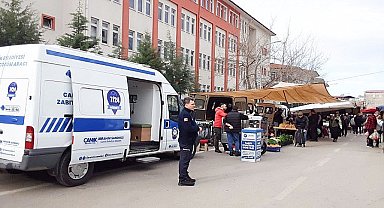 Canik'te 3673 Noktada Denetim