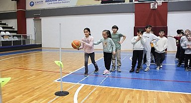 Canikli Çocuklar Parkurun Tozunu Dumana Kattı