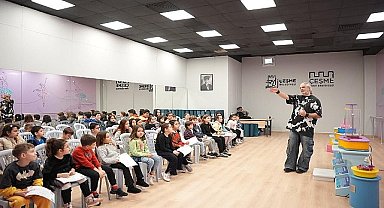 Çeşme'de Sömestr Coşkusu: Çocuklar tatilin keyfini doyasıya yaşadı!