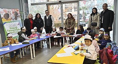 ÇKSM'li Miniklere Enerji Tasarrufu Haftasına Özel Atölye Çalışması