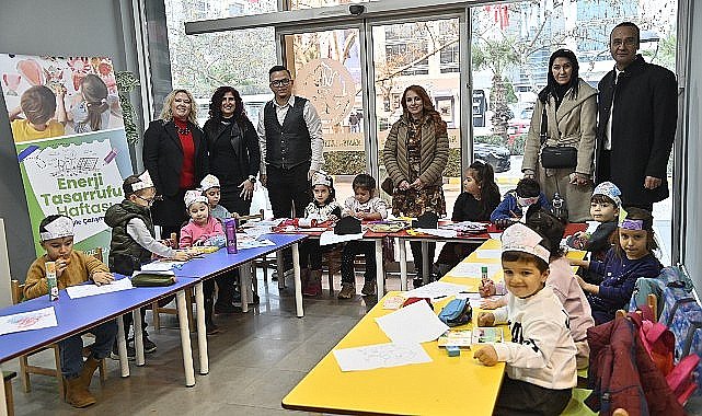 ÇKSM'li Miniklere Enerji Tasarrufu Haftasına Özel Atölye Çalışması