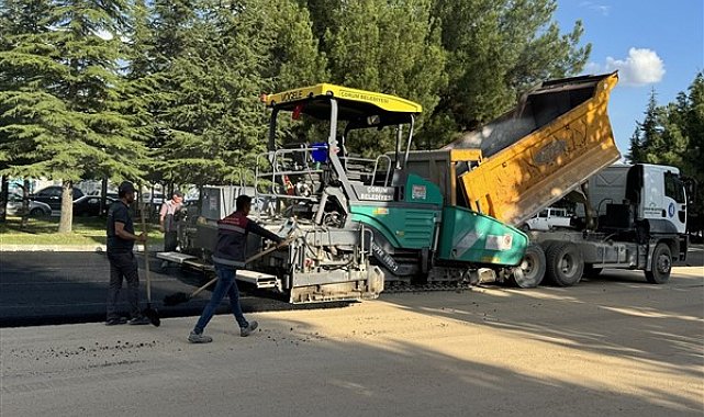 Çorum Belediyesi Fen İşlerinden 83 Bin 734 ton asfalt