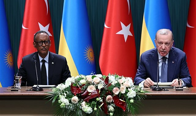 Cumhurbaşkanı Erdoğan: Ruanda'nın dış ticaretinde Türkiye'nin yer alması ümit vadediyor