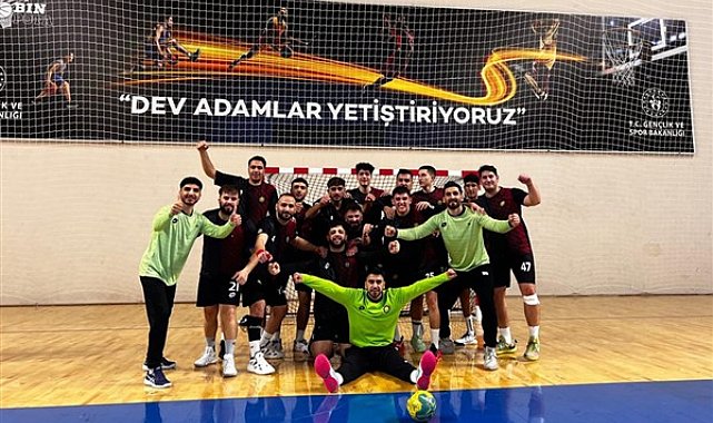 DBB Hentbol Takımı play-off'a galibiyet ile başladı