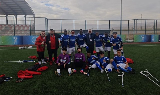 DEPSAŞ Enerji Ampute Futbol Takımı, Konya’dan 7-0’lık galibiyetle döndü