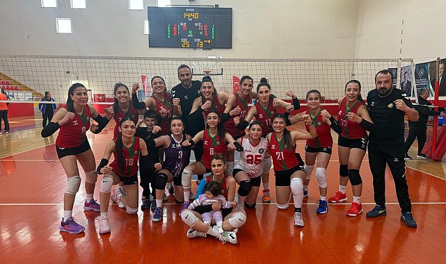 Diyarbakır Büyükşehir Belediyesi Kadın Voleybol Takımı puanını 42’ye çıkardı
