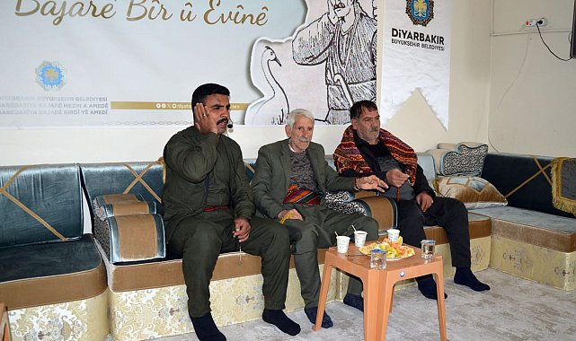 Diyarbakır Büyükşehir Belediyesi, yaşlılara yönelik dengbêj programı düzenledi