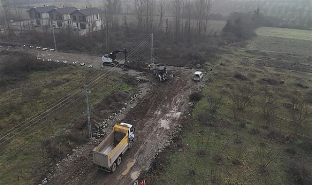 Düzce Belediyesinde alt yapı çalışmaları sürüyor