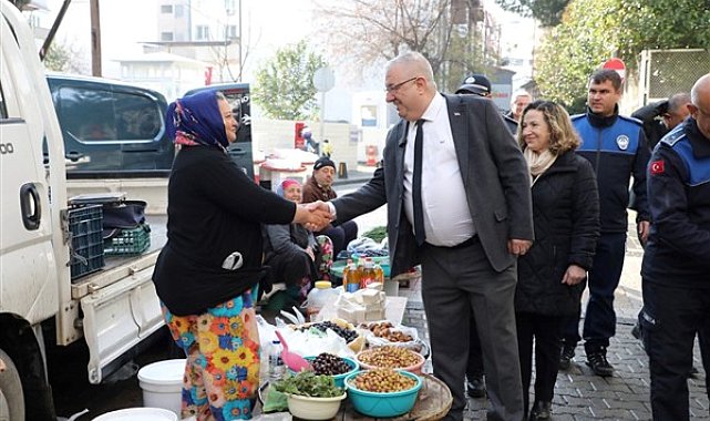Edremit Belediye Başkanı Ertaş, esnafla bir araya geldi