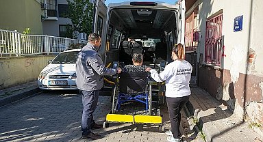 Engelli ve hasta bireylere 5 bin 981 kez nakil hizmeti