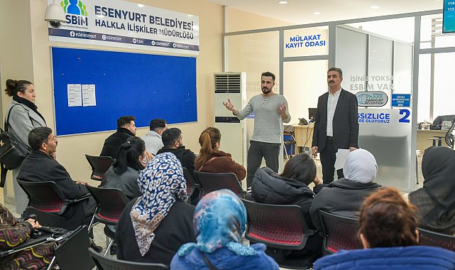 ESBİM'den istihdama destek