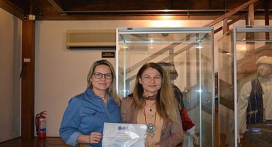 EÜ Etnografya Müzesinde parşömenin tarihi ve kullanım alanları anlatıldı