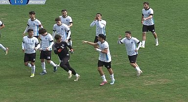 EÜ Spor Kulübü Futbol Takımı'ndan 6 gollü galibiyet