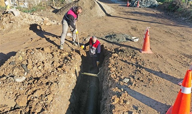 Fatsa Şerefiye Mahallesi'nde altyapı çalışmaları yürütülüyor