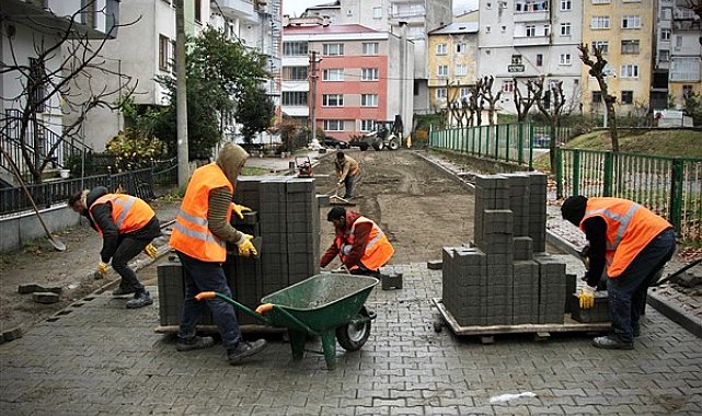 Giresun Belediyesi, altyapı ve üstyapı çalışmalarını sürdürüyor